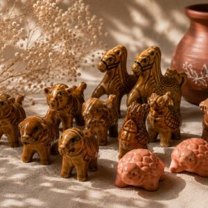 clay animals