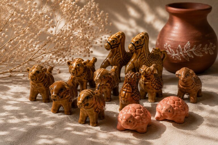 clay animals