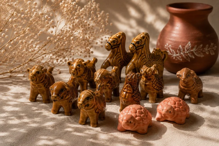 clay animals